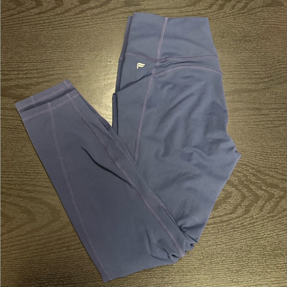 Fabletics Pureluxe High Waisted Navy Leggings